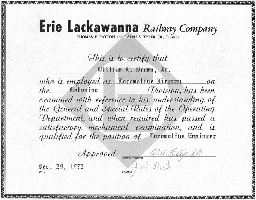 Erie-Lackawanna-Diploma